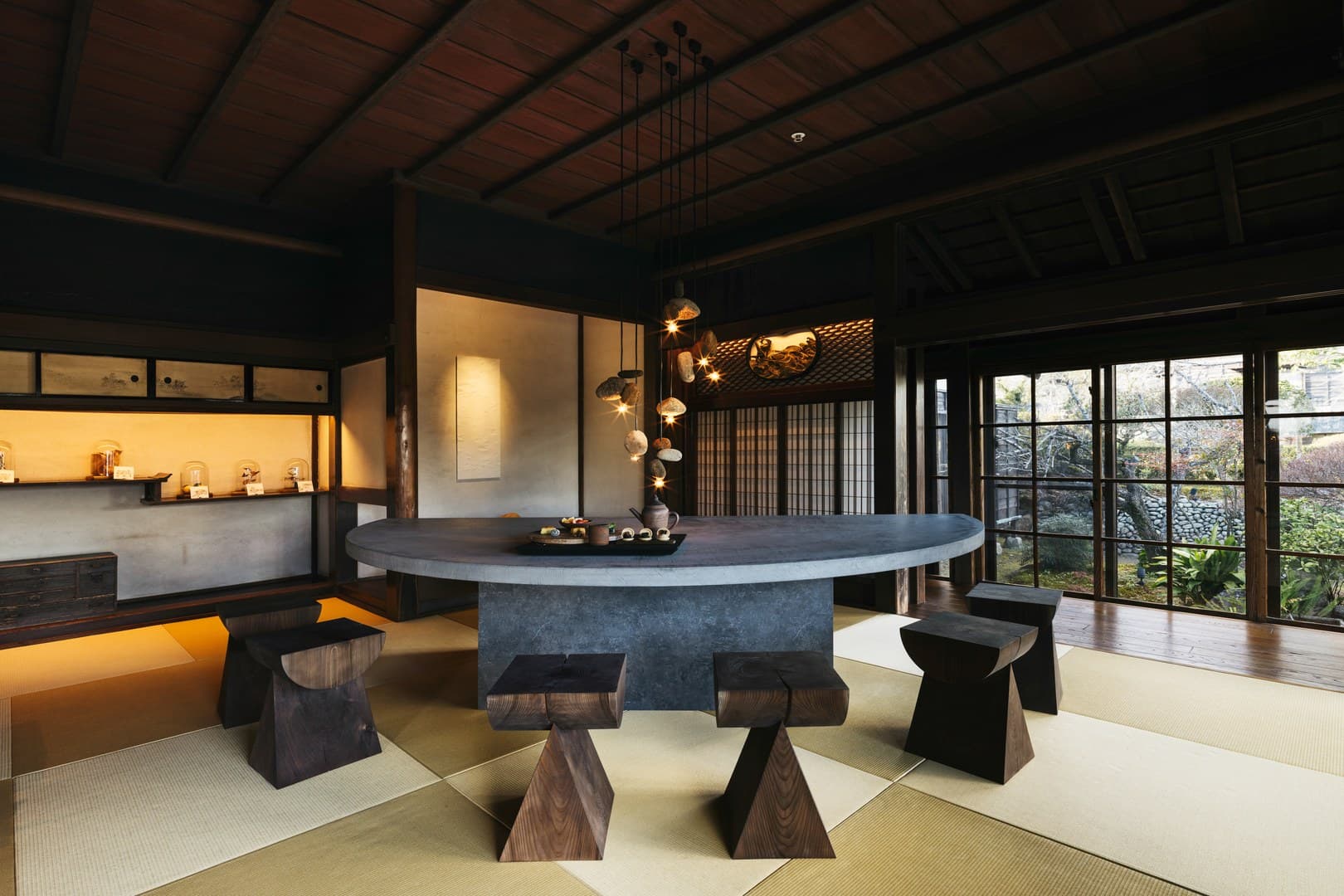 A Hushed Reception and Lounge