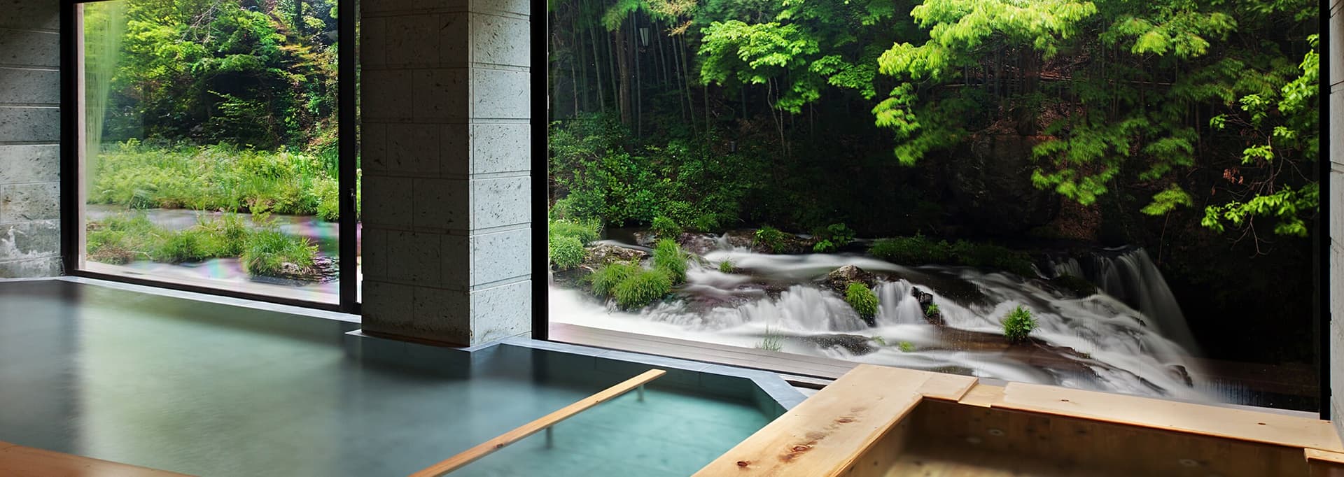 Great Baths Fed by a 1,300-Year Source