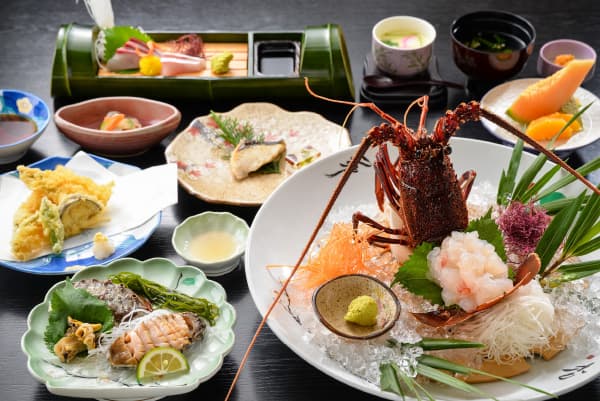 Kaiseki from Nagahama Market, Caught That Day