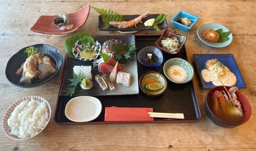 Kaiseki from Local Waters