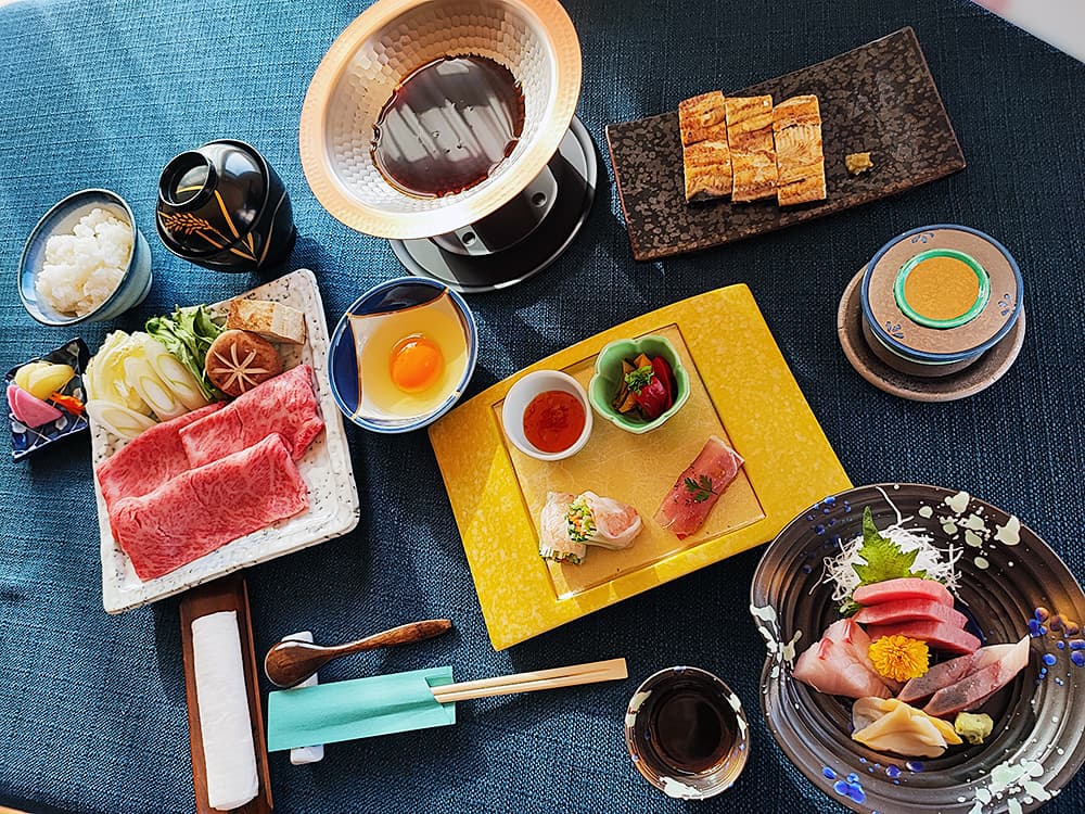 Hitachi beef sukiyaki takes the lead