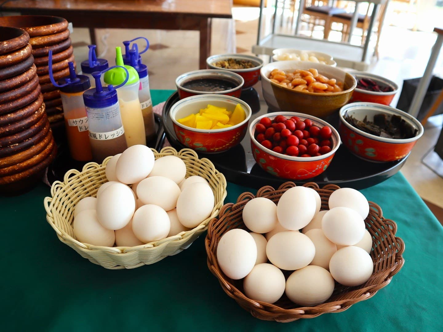 All-you-can-eat egg breakfast buffet