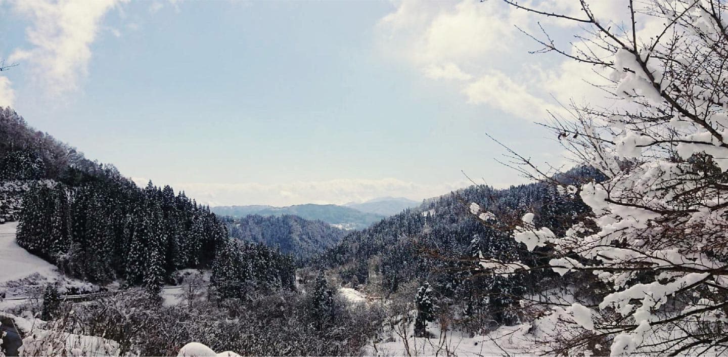 산촌의 사계와 풍경