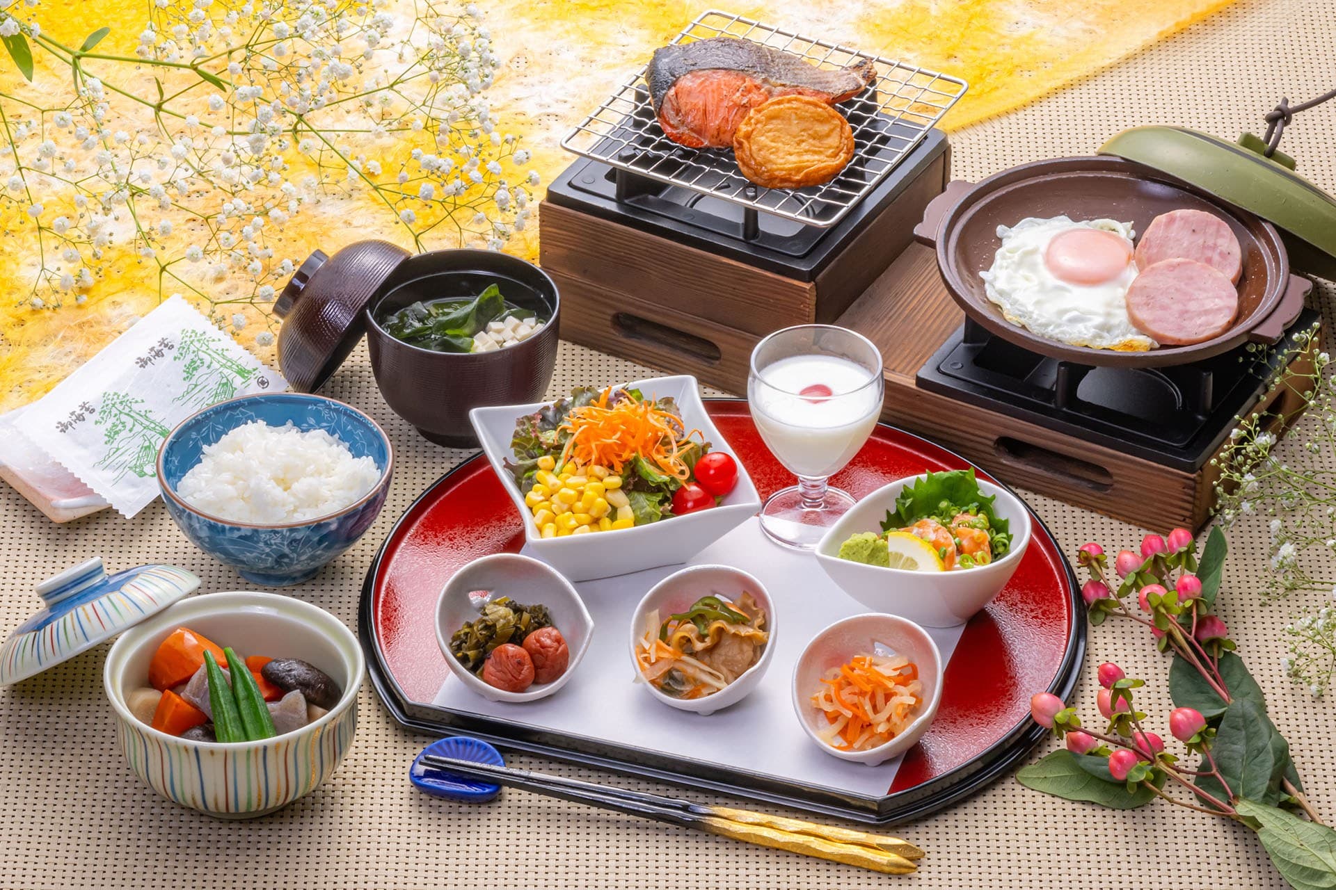 정성 가득한 아침 식사