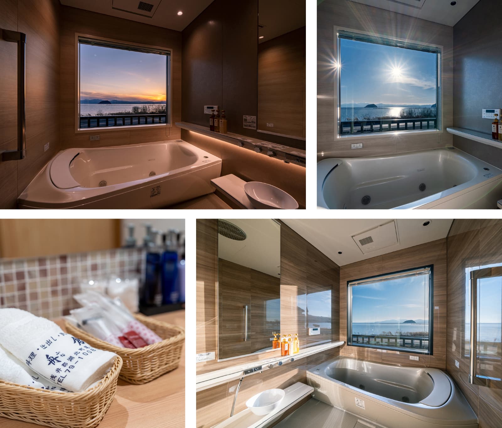 A private bathroom in every room