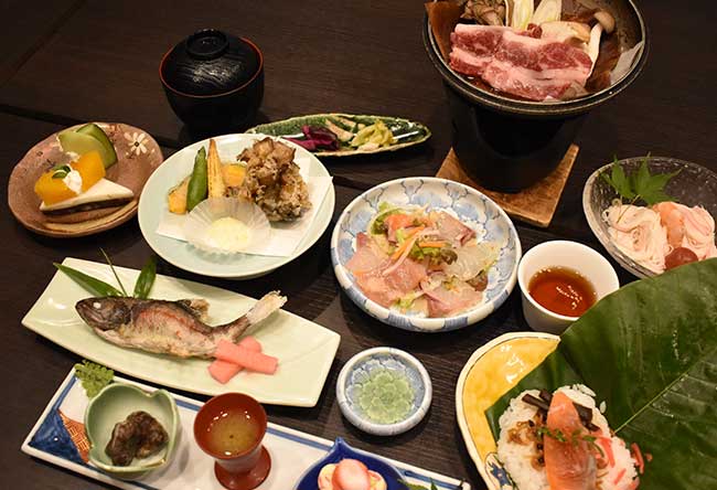 Kaiseki from a Chef of Fifty Years