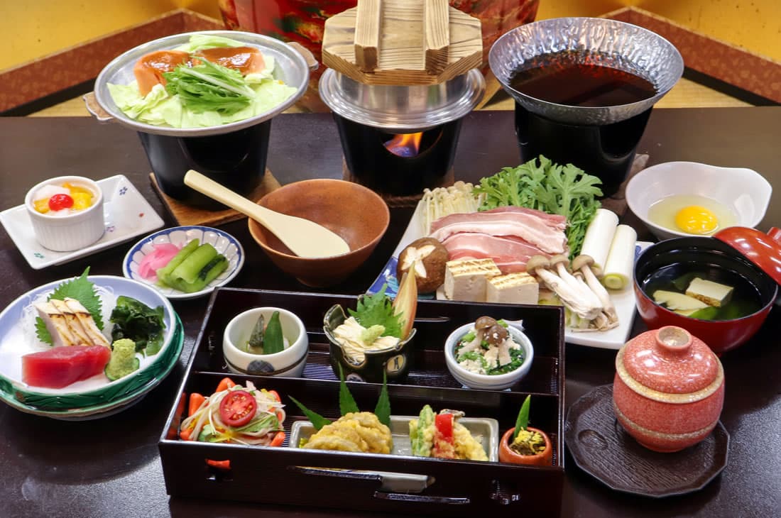 신슈의 맛, 와회석 요리