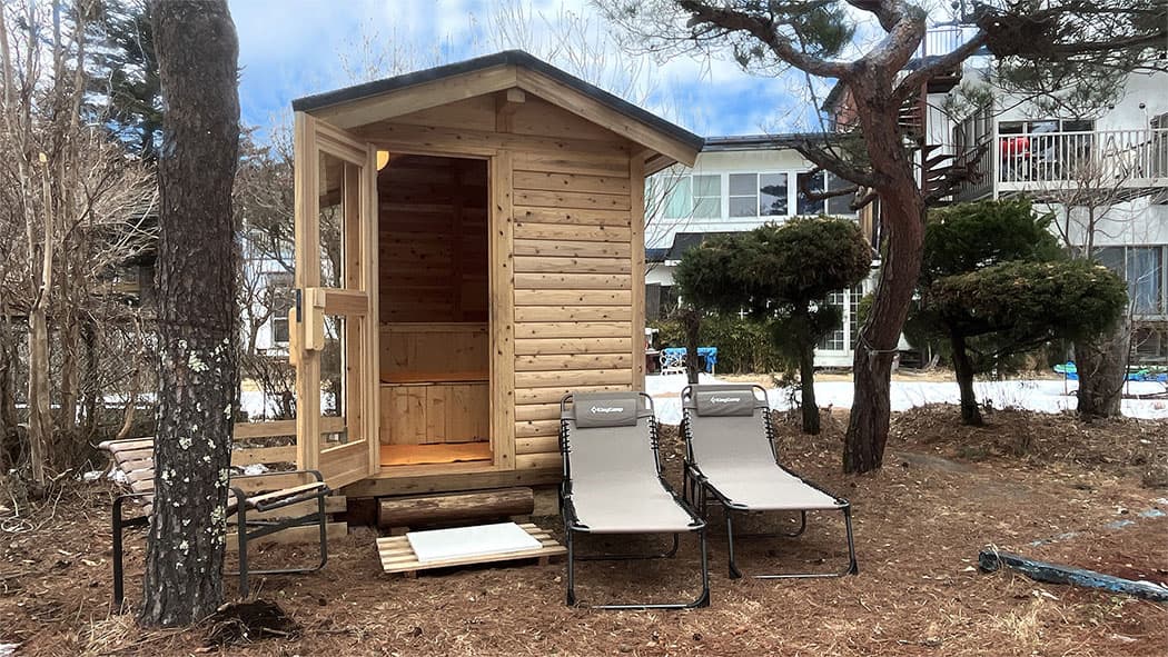 Private Outdoor Sauna