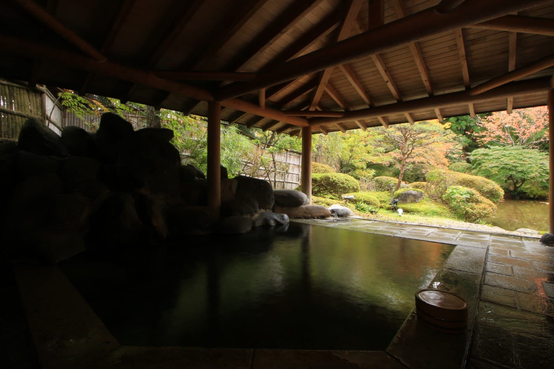 Four Baths Around the Garden