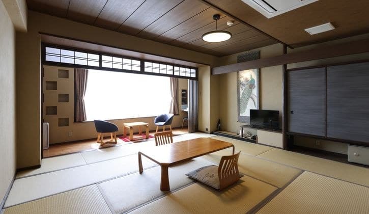 Rooms overlooking the Inland Sea