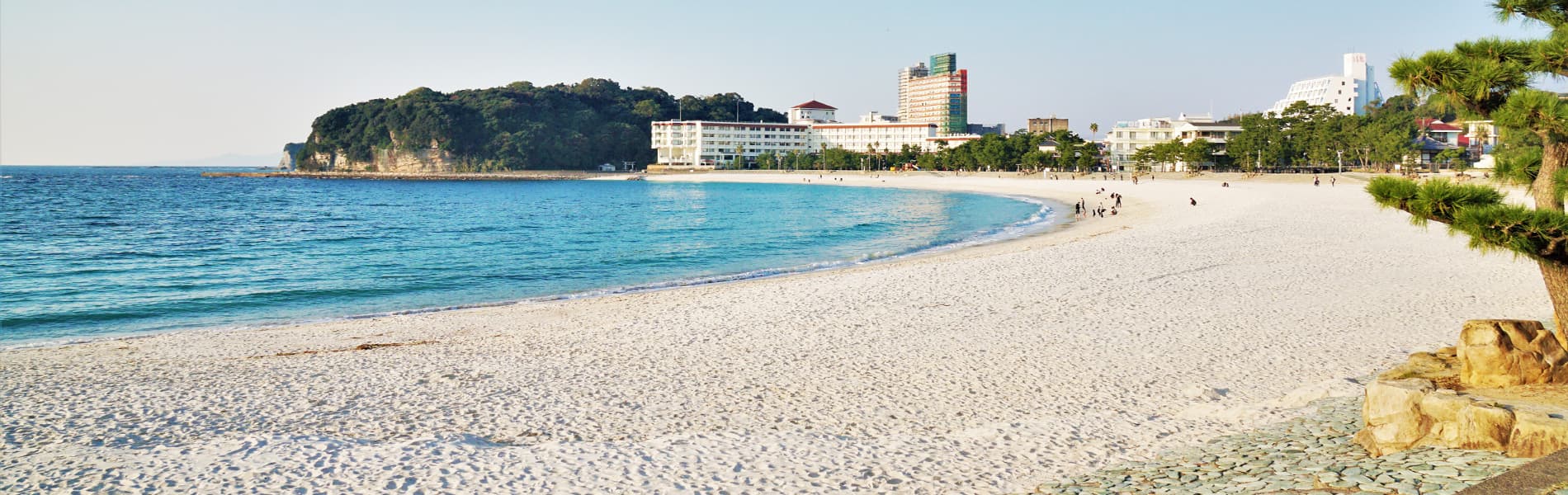 The Shirahama landscape