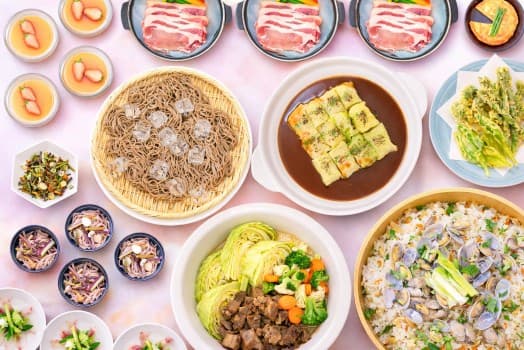 제철 식재료로 차리는 식사