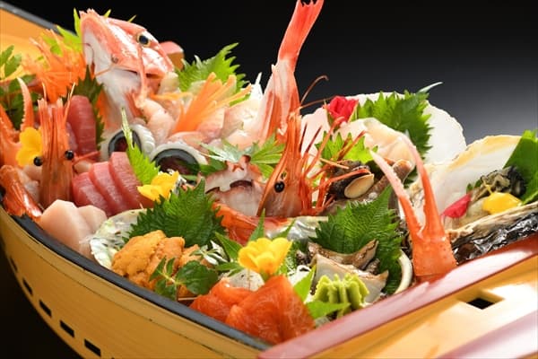 Seafood from the Sanriku Sea