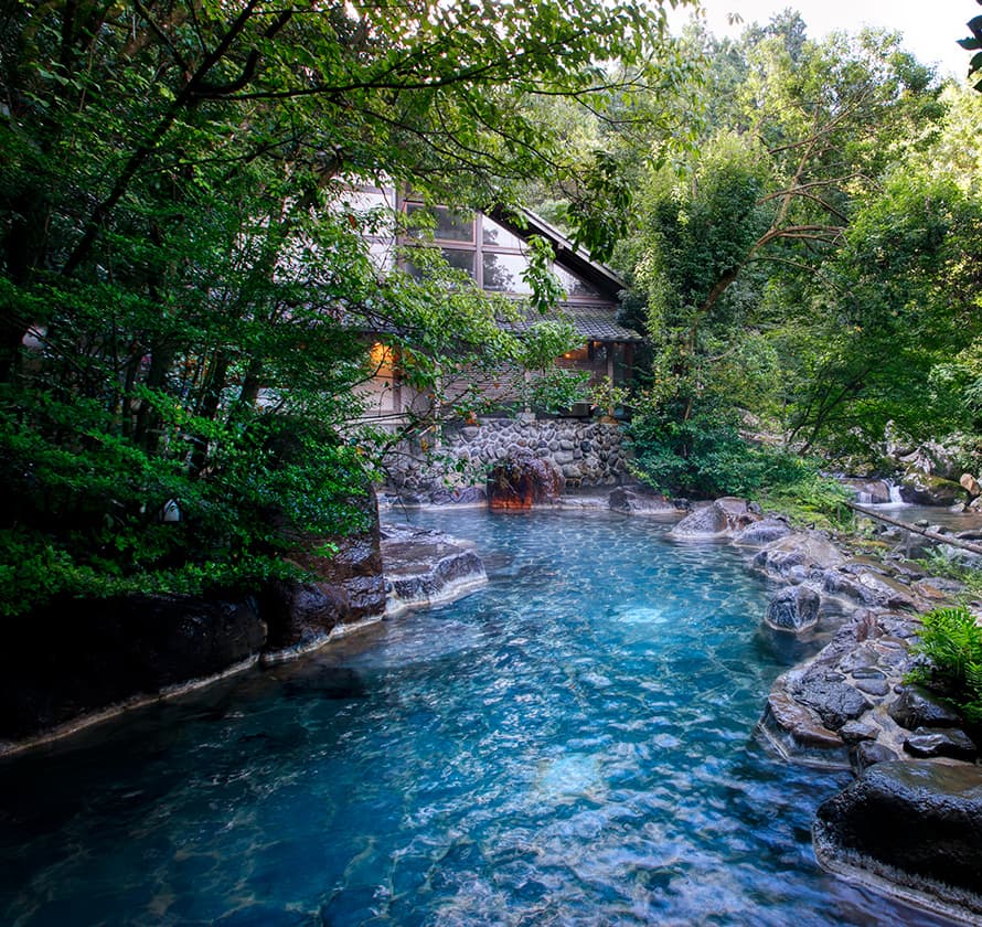 Ureshino's Largest Open-Air Bath, Shiiba-no-yu