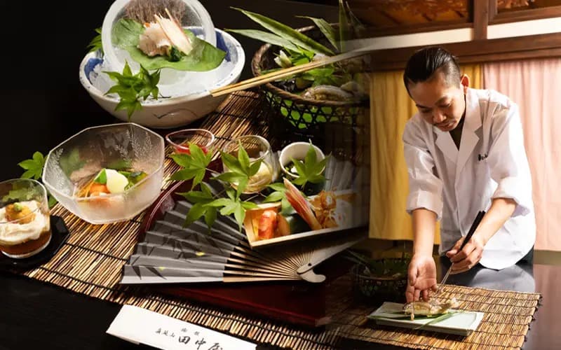 Seasonal Creative Kaiseki Cuisine