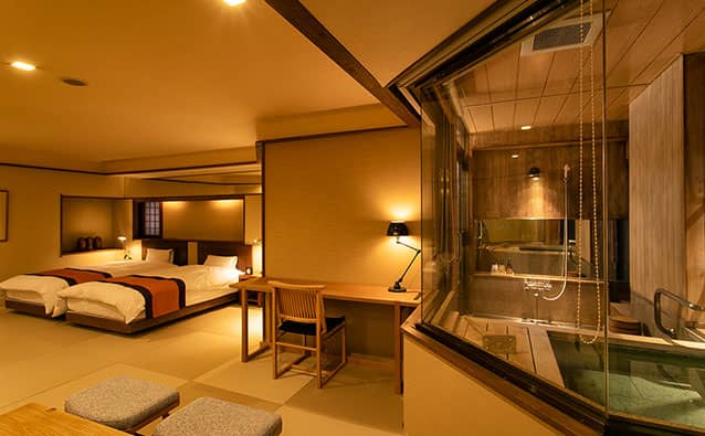 In-Room Open-Air Hot Springs