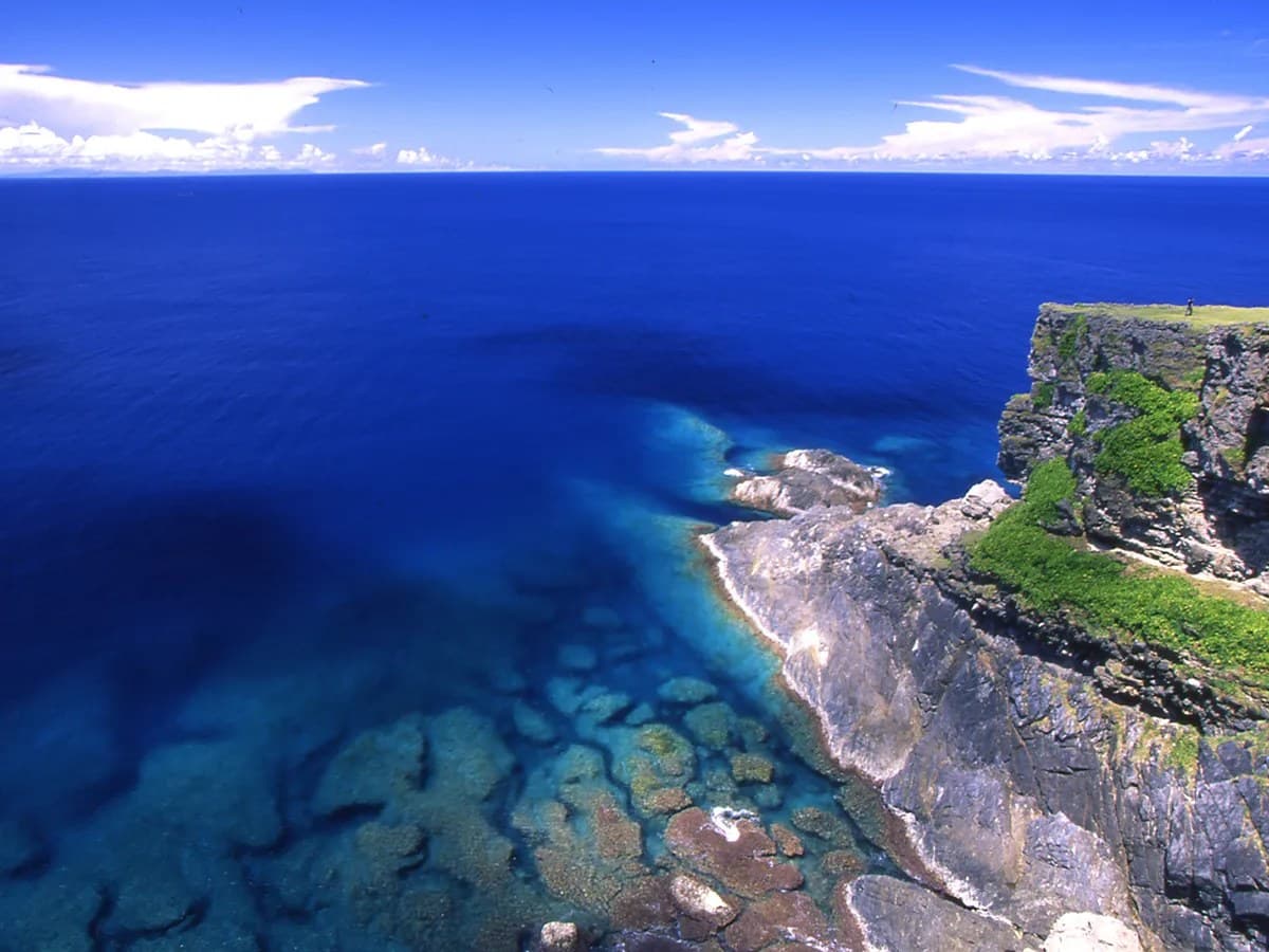 Scenery Filled with Island-Blue Sea