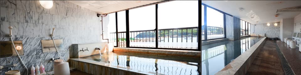 A Panoramic Bath and a New Sauna