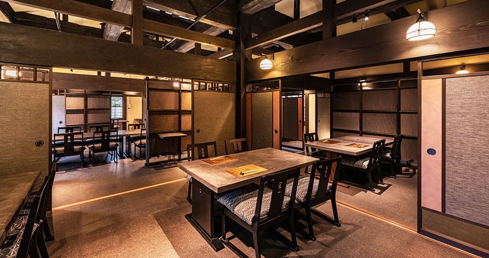 Dining in an Edo-Period Farmhouse