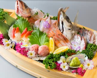 The Sea's Finest, Served in a Boat-Shaped Dish