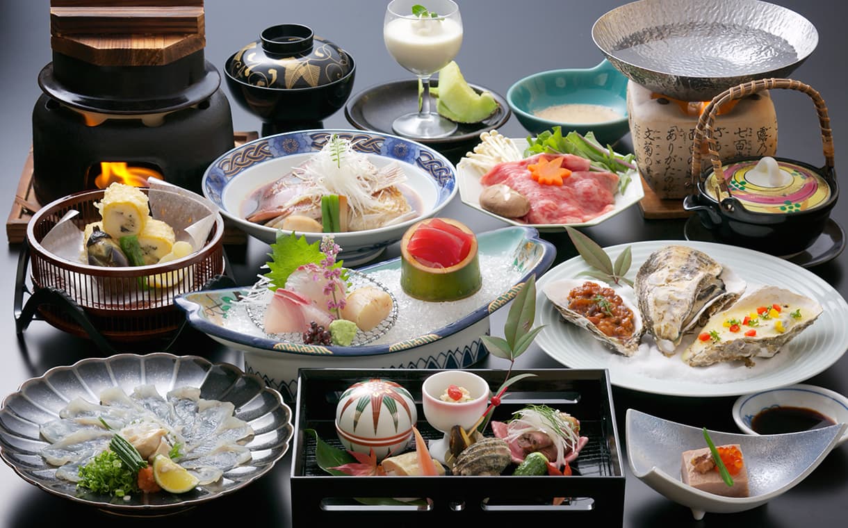 Seasonal Kaiseki from the Seto Inland Sea