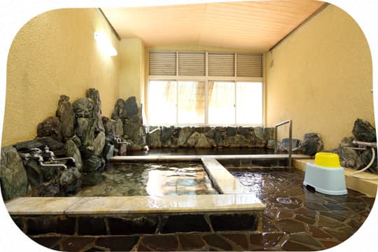 A Rock Bath in the Ground-Floor Bathhouse