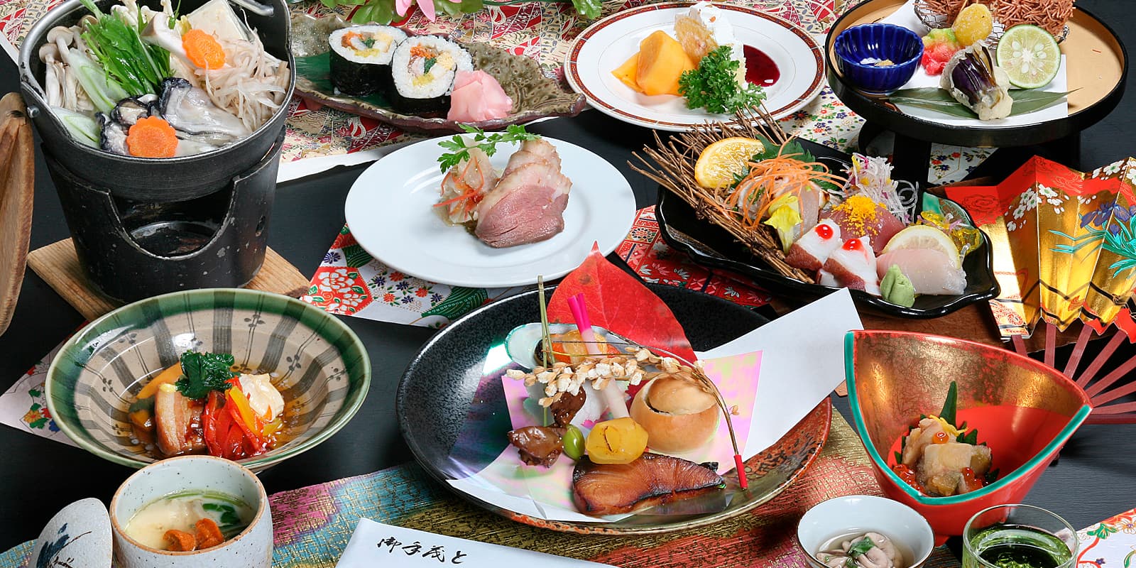 Kaiseki Built from Yamanashi Ingredients