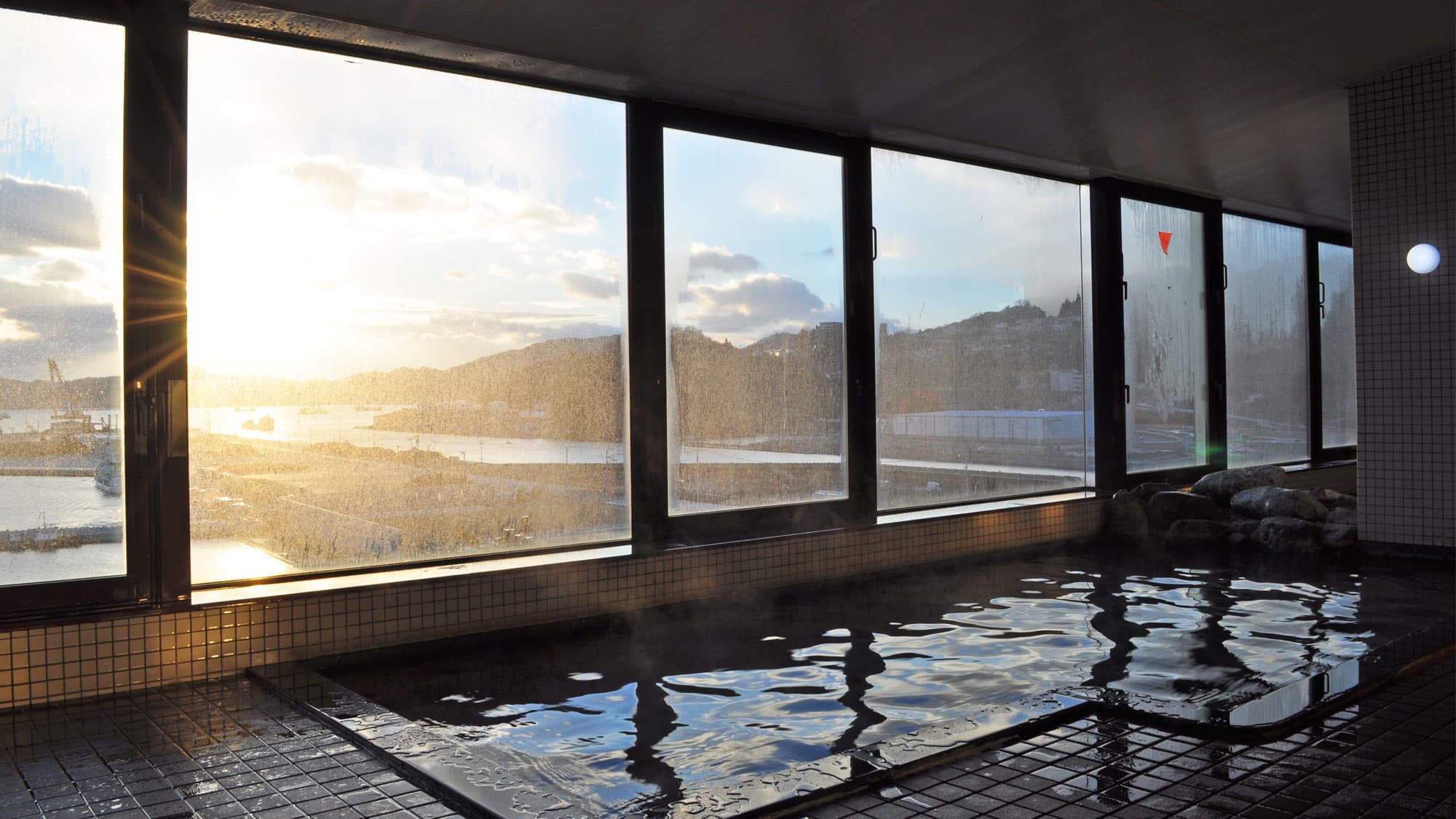 A Bath That Holds the Sea and the Morning Sun