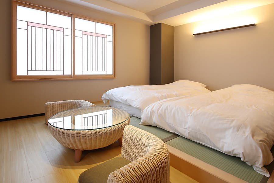 Petite Suite — 61㎡ with a Semi-Open-Air Bath