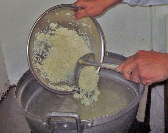 Gentle Hot Spring Rice Porridge and Tofu