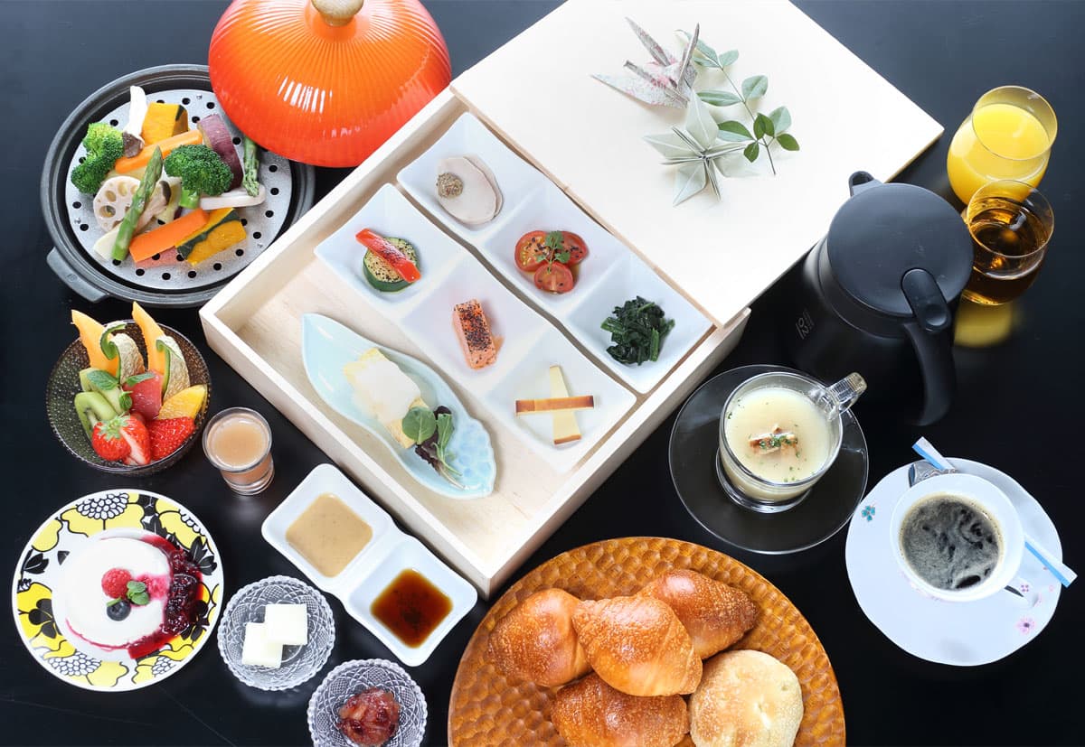 수제빵 아침상