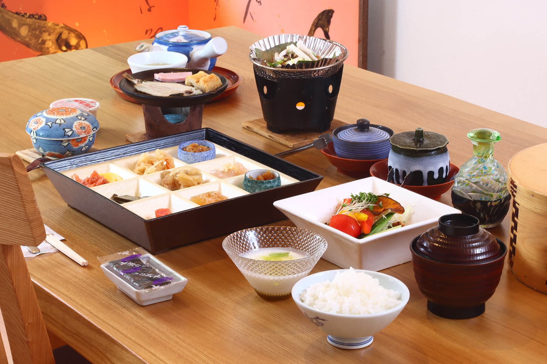 A Gifu Mountain Breakfast