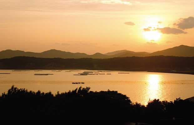 Matoya Bay's Sunset and the Sea of Osatsu