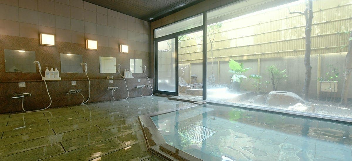 Hinoki Open-Air Bath and the Beauty Bath