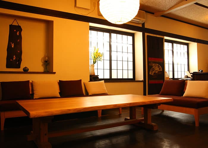 A Retro Lobby and Lounge