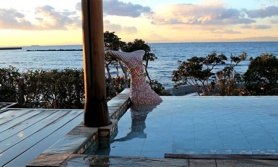 Detached Villa 'Ningyo no Kan' with a Private Open-Air Bath