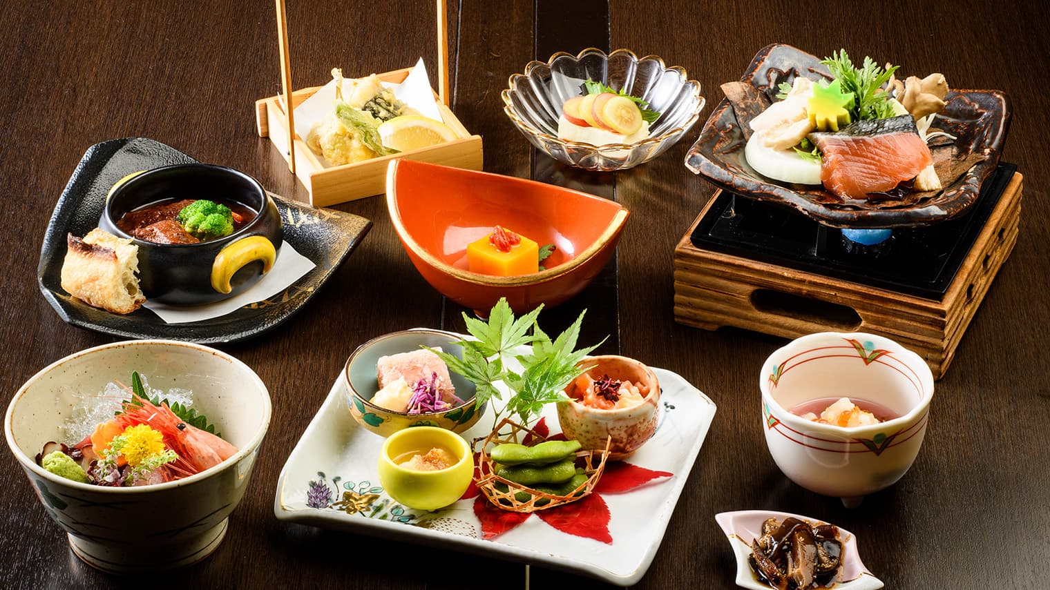 Kappo Kaiseki Crafted for Every Season