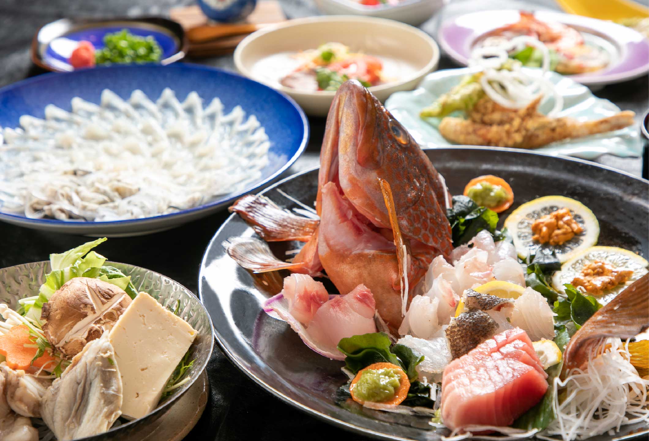 Whole-Fish Sashimi, Kaiseki Style