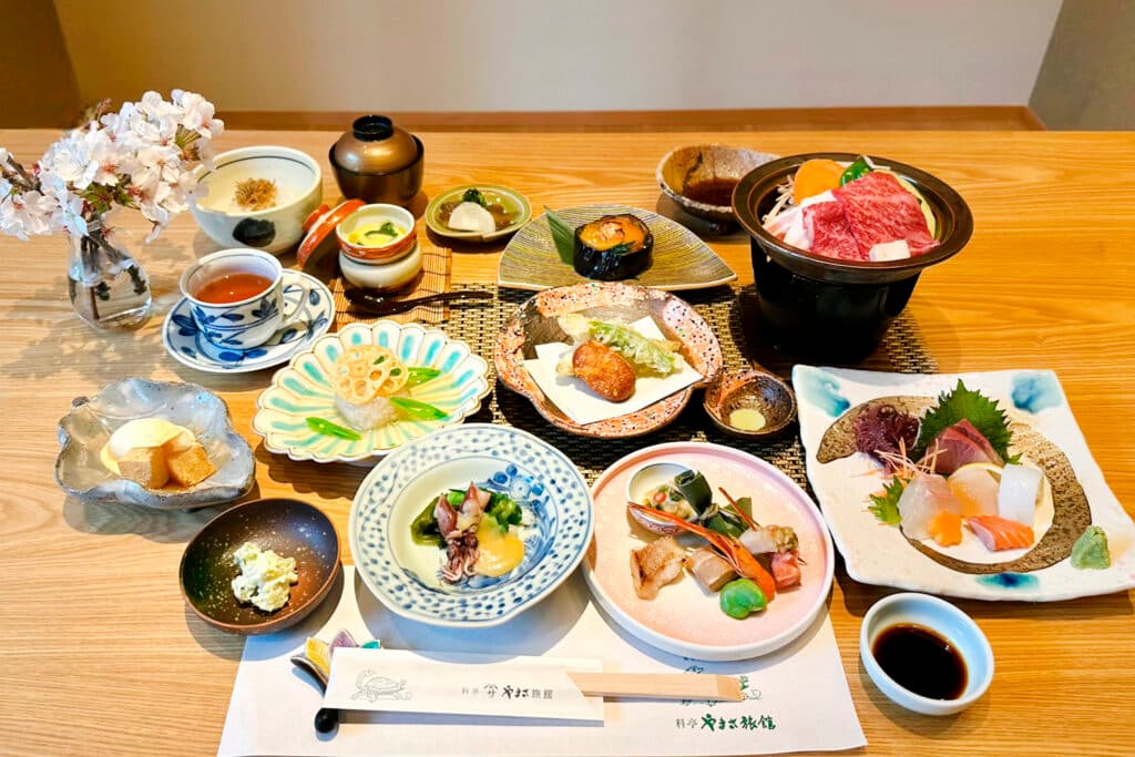 자라 나베와 안심원 와인의 마리아주