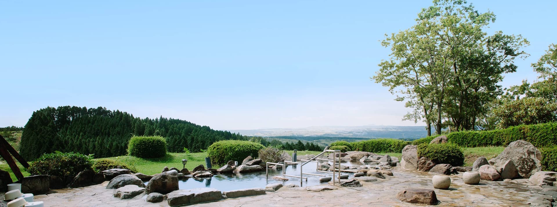 The open-air bath 'Zekkei Hana no Yu'