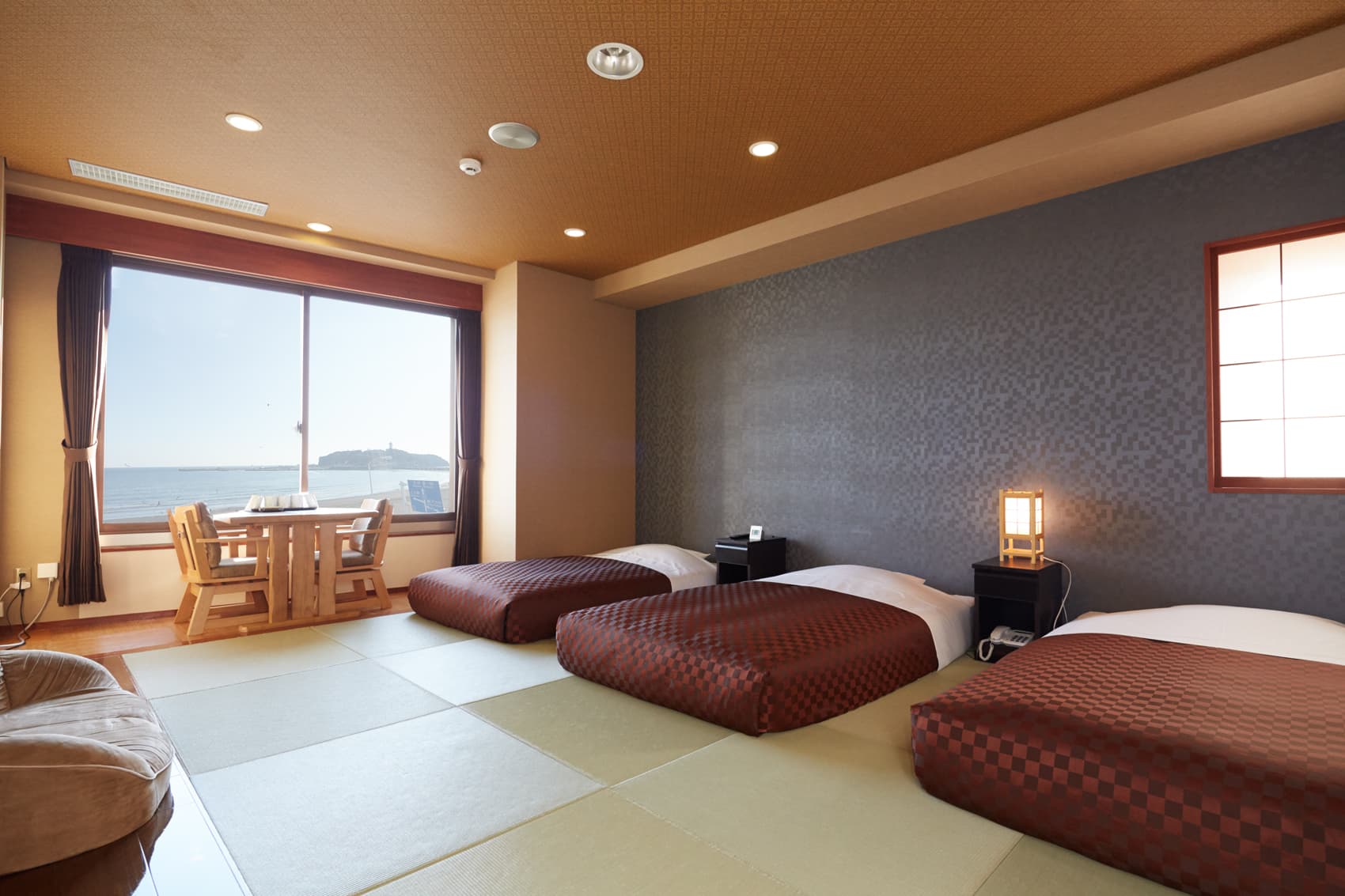 Ocean-View Tatami Rooms
