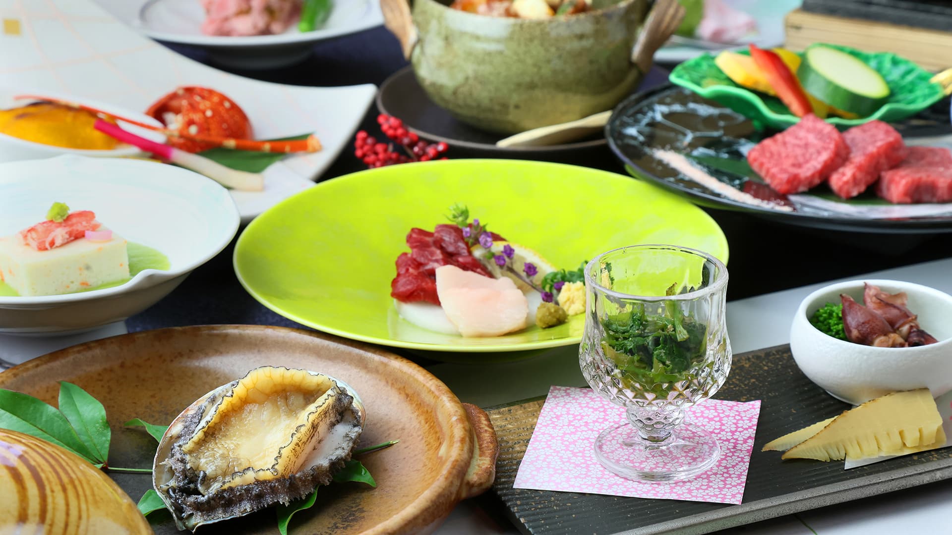 Special Kaiseki: The Best of Sea and Mountain