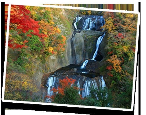 Fukuroda Falls Through the Seasons