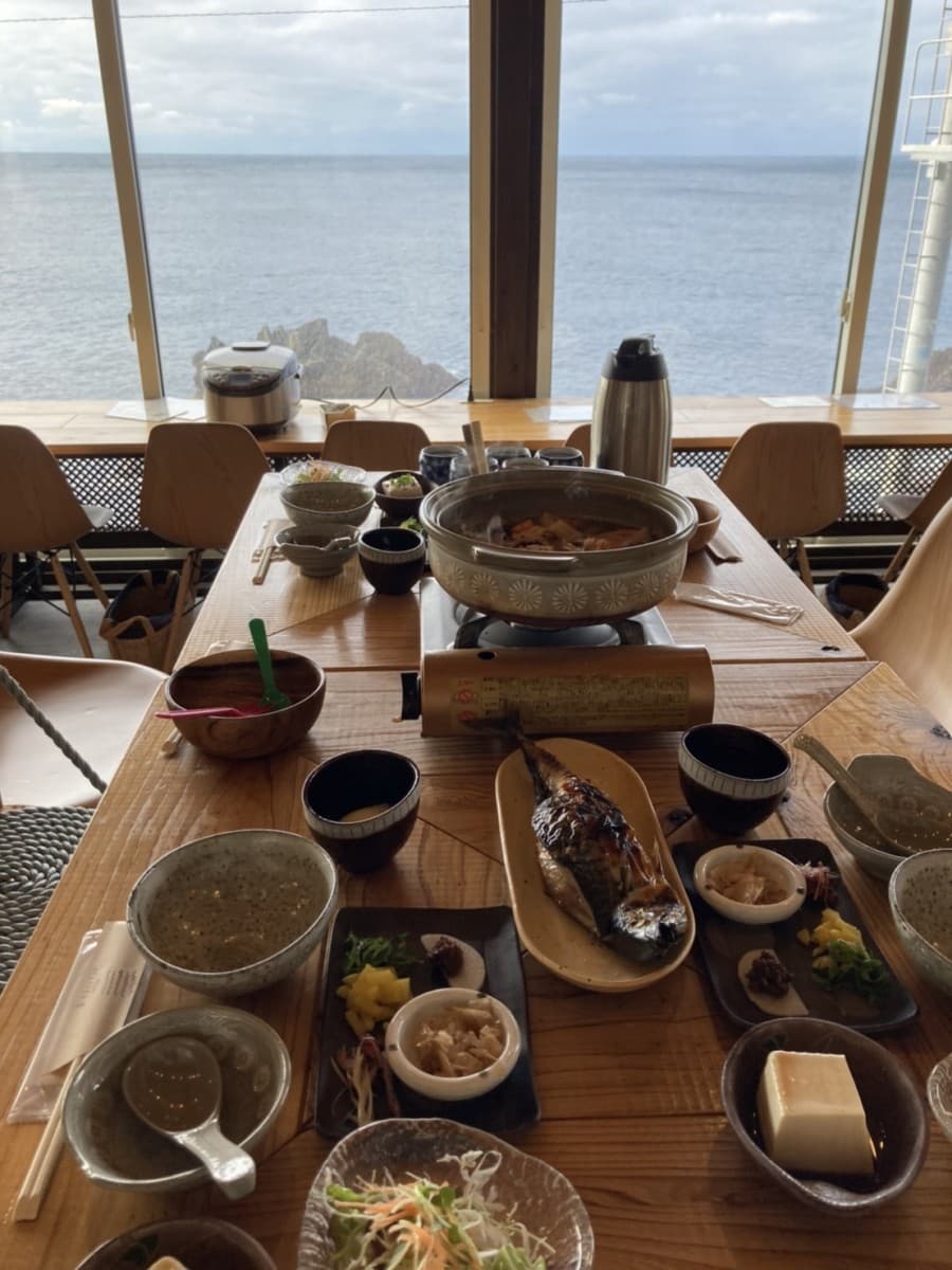A Natural Open-Air Bath Facing the Sea of Japan