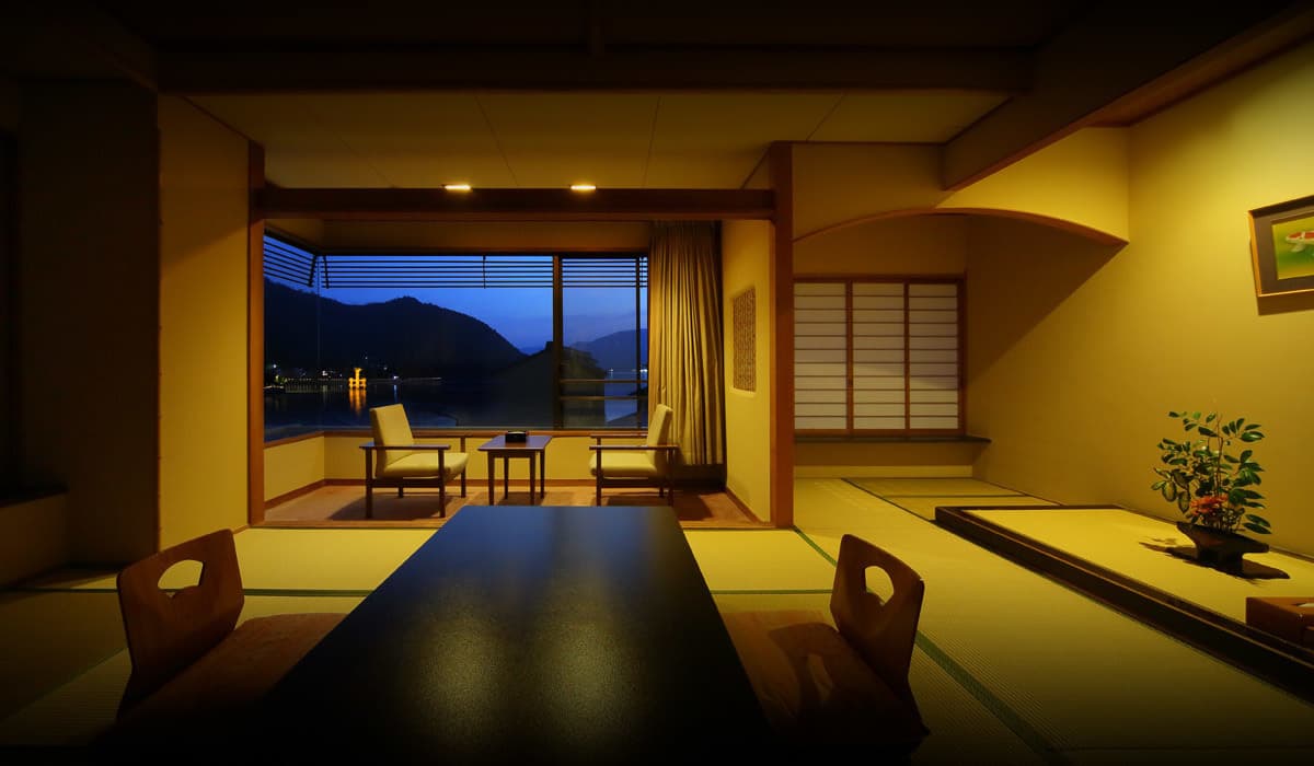 Rooms with Views of the Sea and the Torii Gate