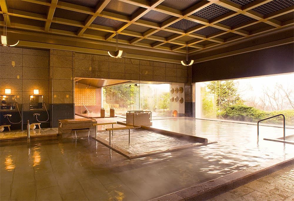 Nine Baths, Fed by Iron-Rich Golden Waters
