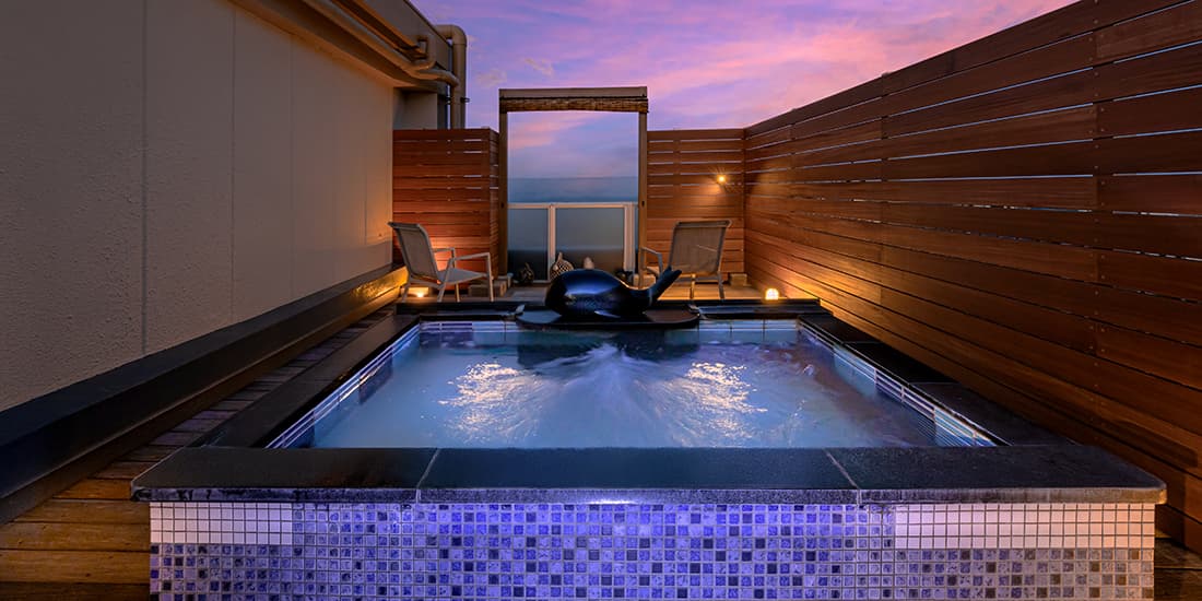 Rooftop Open-Air Bath 'Namikujira'