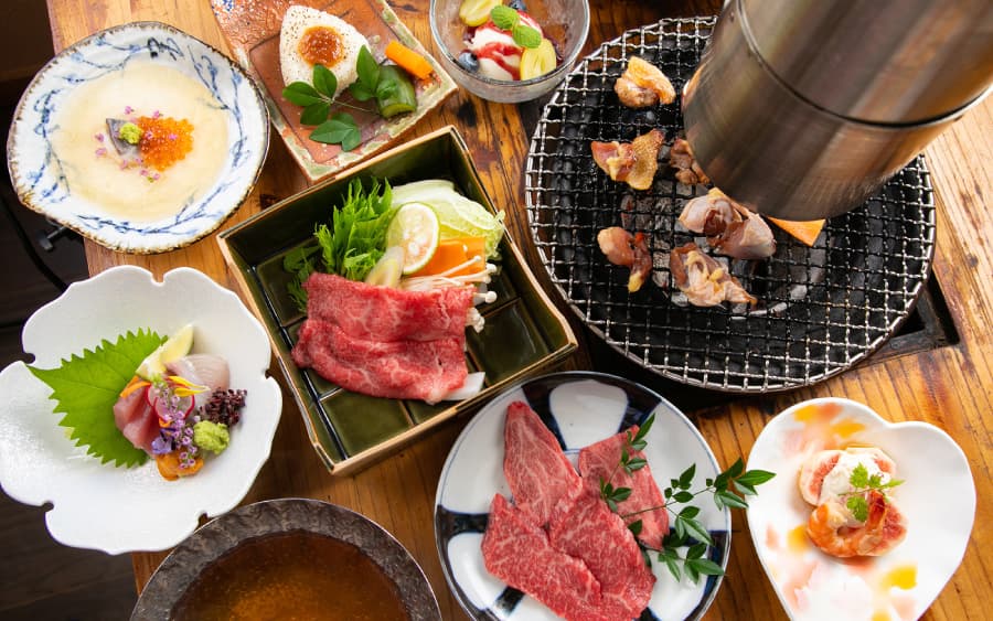 A Hearth at Every Table: Irori Kaiseki You Grill Yourself