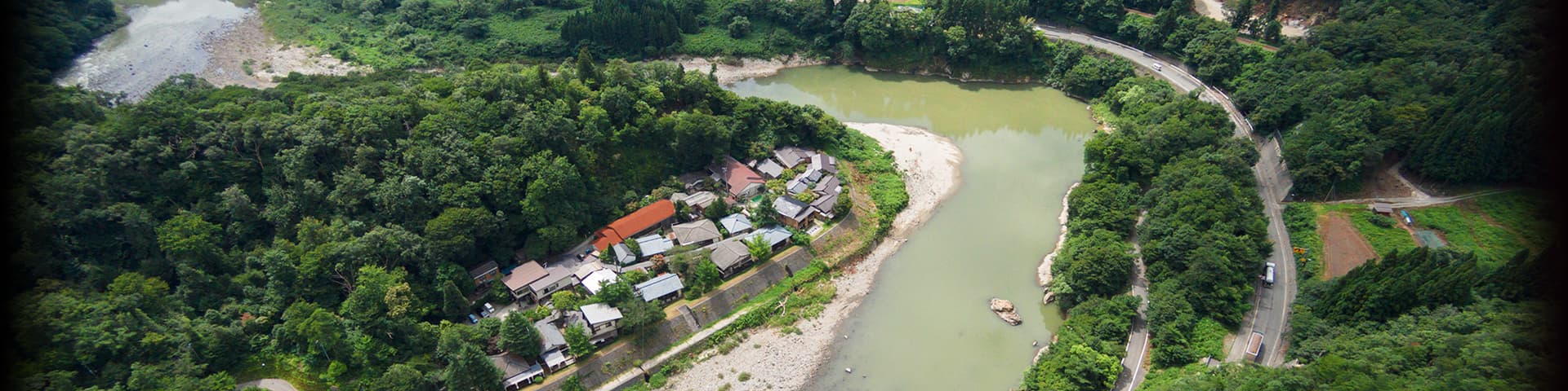 A Gorge Hideaway Reached by Suspension Bridge