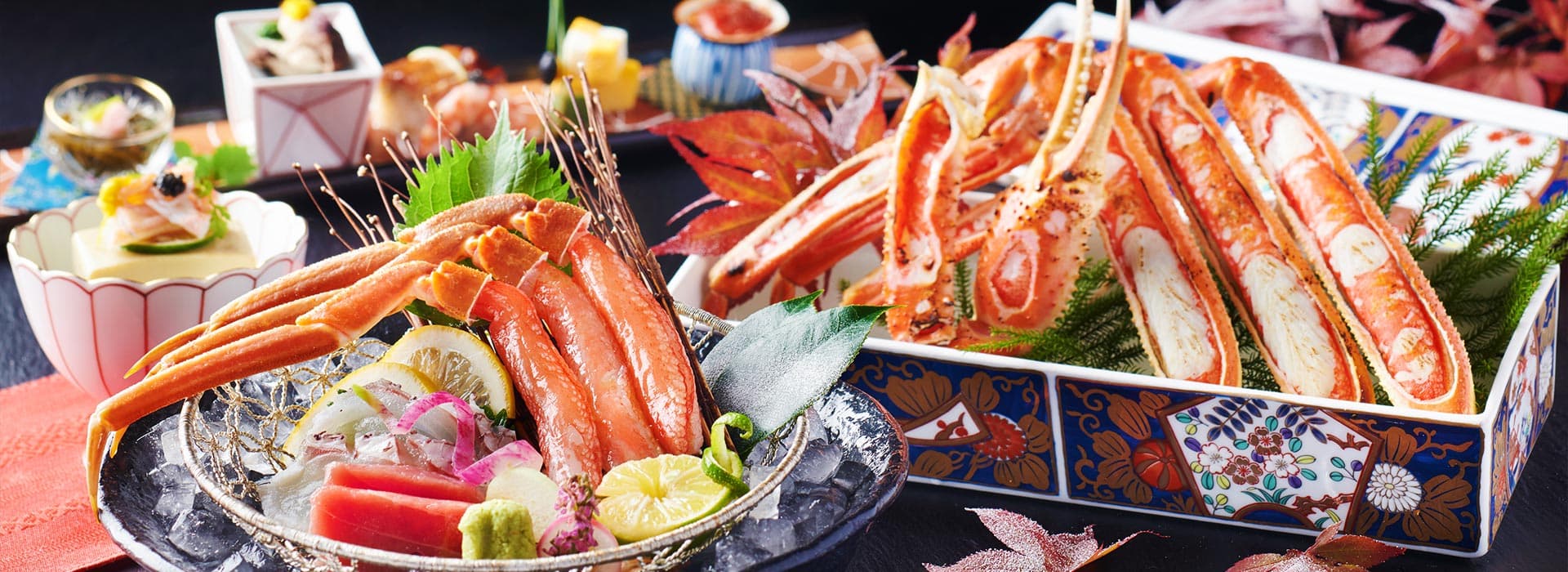 Crab Kaiseki in Winter
